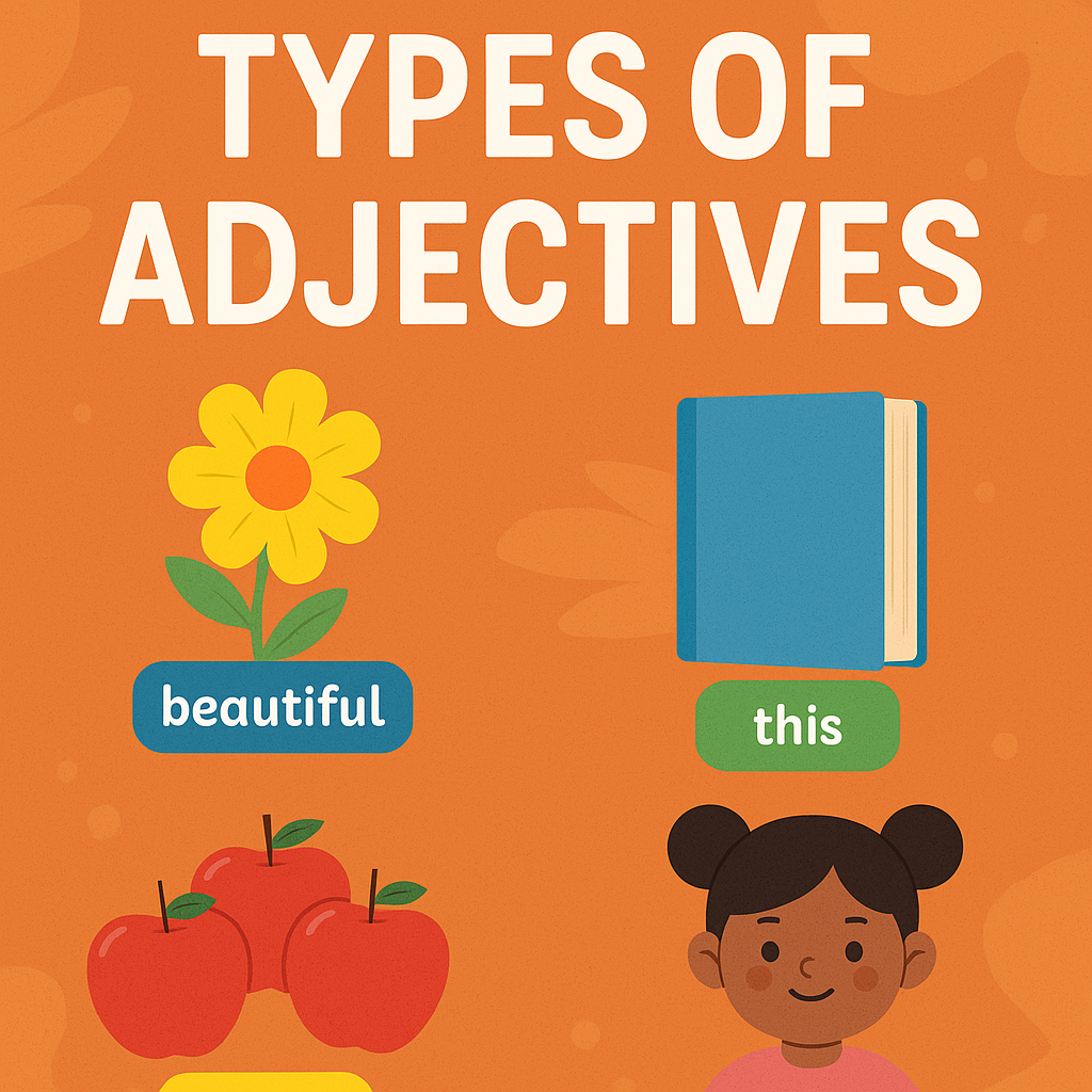 4.2 Adjectives 1000A4.2​- TYPES OF ADJECTIVES​