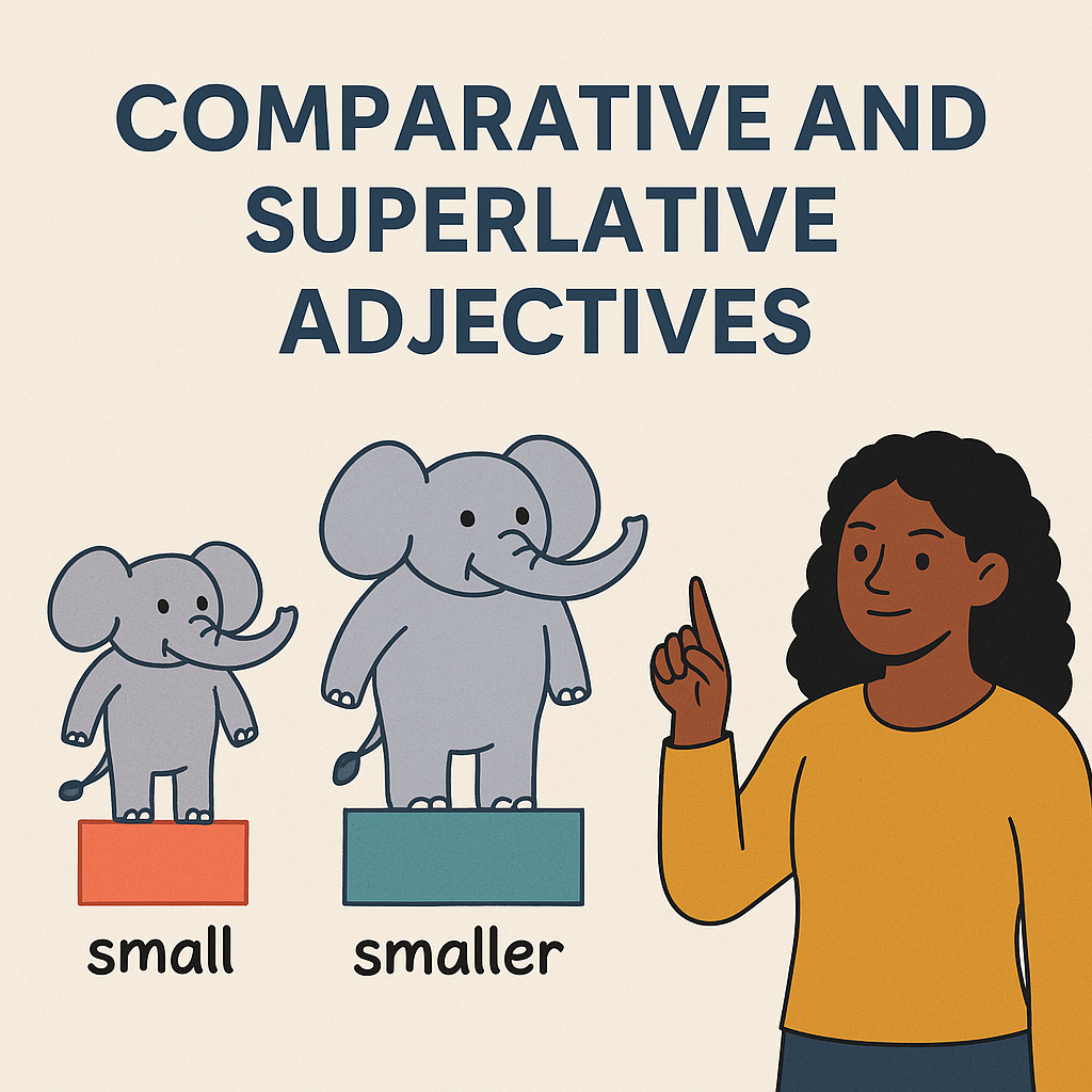 4.5 Adjectives 10004.3- COMPARATIVE AND SUPERLATIVE ADJECTIVES