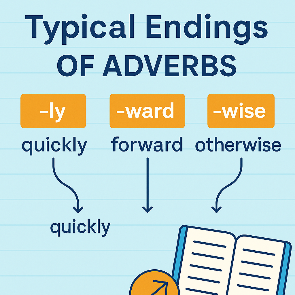 5.6 Adverbs 1000A5.6 - TYPICAL ENDINGS OF ADVERBS​