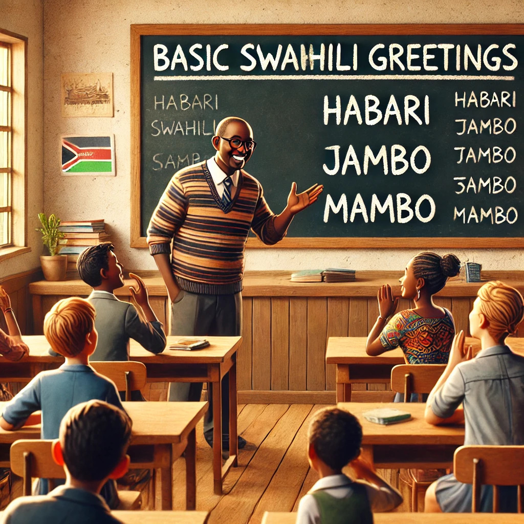 KSL 101.21 - Basic Swahili Greetings Salamu za Msingi za Kiswahili (Basic Swahili Greetings)