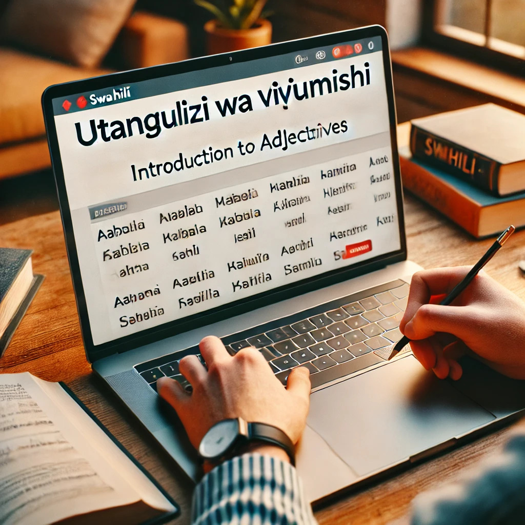 1000K2.1 - Utangulizi wa Vivumishi Utangulizi wa Vivumishi (Introduction to Adjectives)