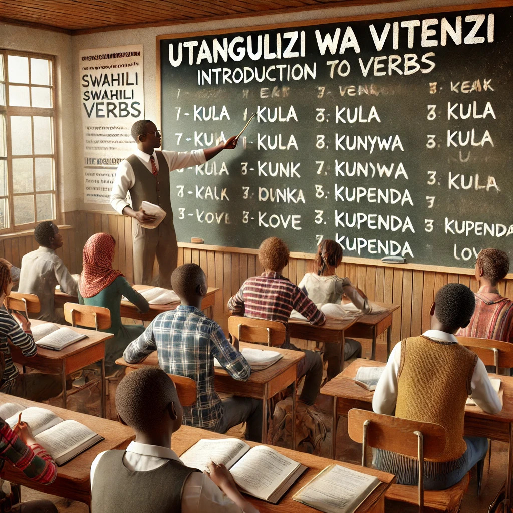 1000K3.1 - Utangulizi wa Vitenzi Utangulizi wa Vitenzi (Introduction to Verbs)