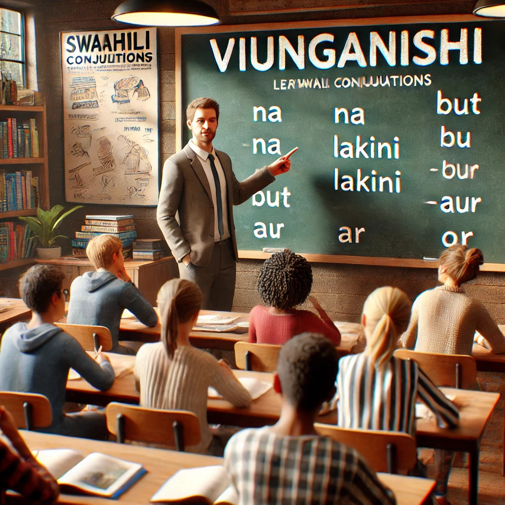 1000K7 - Viunganishi  Viunganishi (Conjunctions)