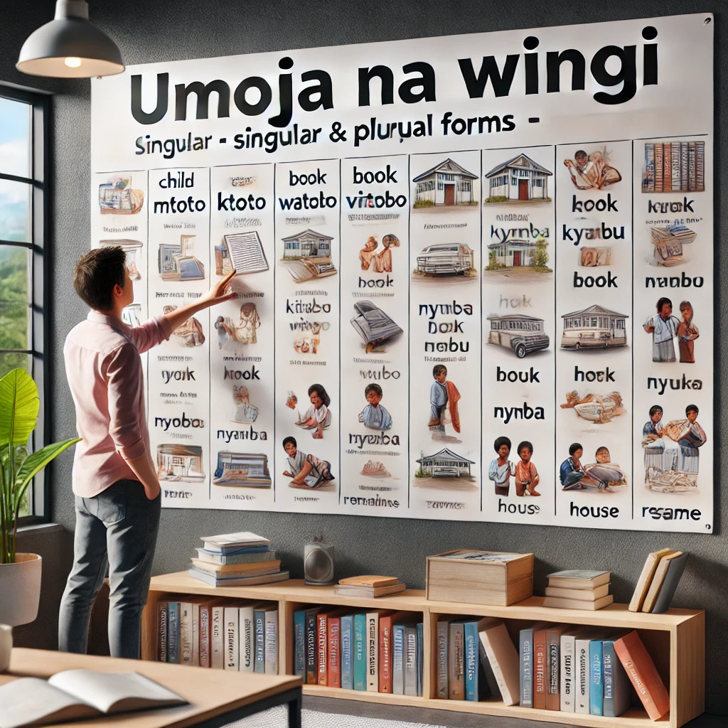 1000W9 - Umoja na Wingi Umoja na Wingi (Singular and Plural Forms)