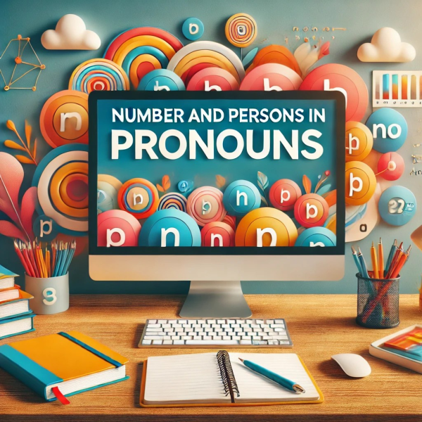 1000A2.4 NUMBER AND PERSONS IN PRONOUNS​
