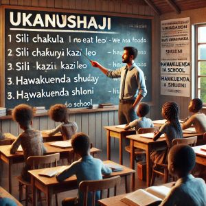 Ukanushaji (Negation)