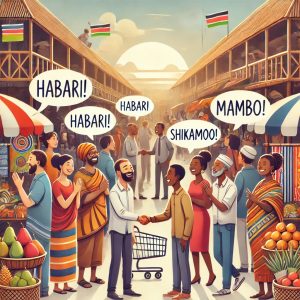 Mazoezi ya Mazungumzo kwa Salamu (Conversation Practice with Greetings)