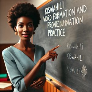 Uundaji wa Maneno na Matamshi ya Kiswahili (Kiswahili Word Formation and Pronunciation Practice)