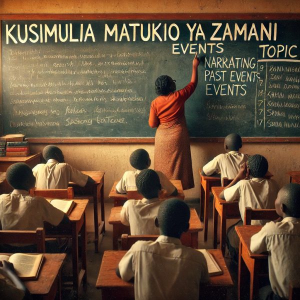Kusimulia Matukio ya Zamani (Narrating Past Events)